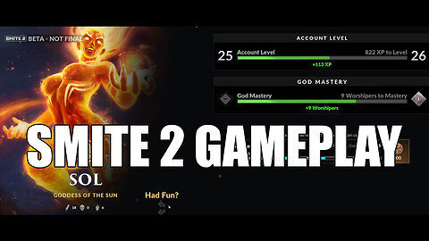 Smite 2 Gameplay 43 (Sol)