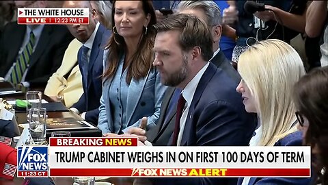 'FAKE BS': JD Vance sends fiery message to media during Cabinet meeting