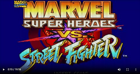 Marvel Super Heroes vs Street Fighter (Gameplay)