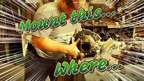 Custom Turbo Mount for a 6.9 IDI Diesel Day 1