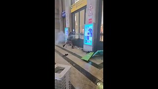 Milan, Italiy A massive pro-Palestinian mob stormed the central train station