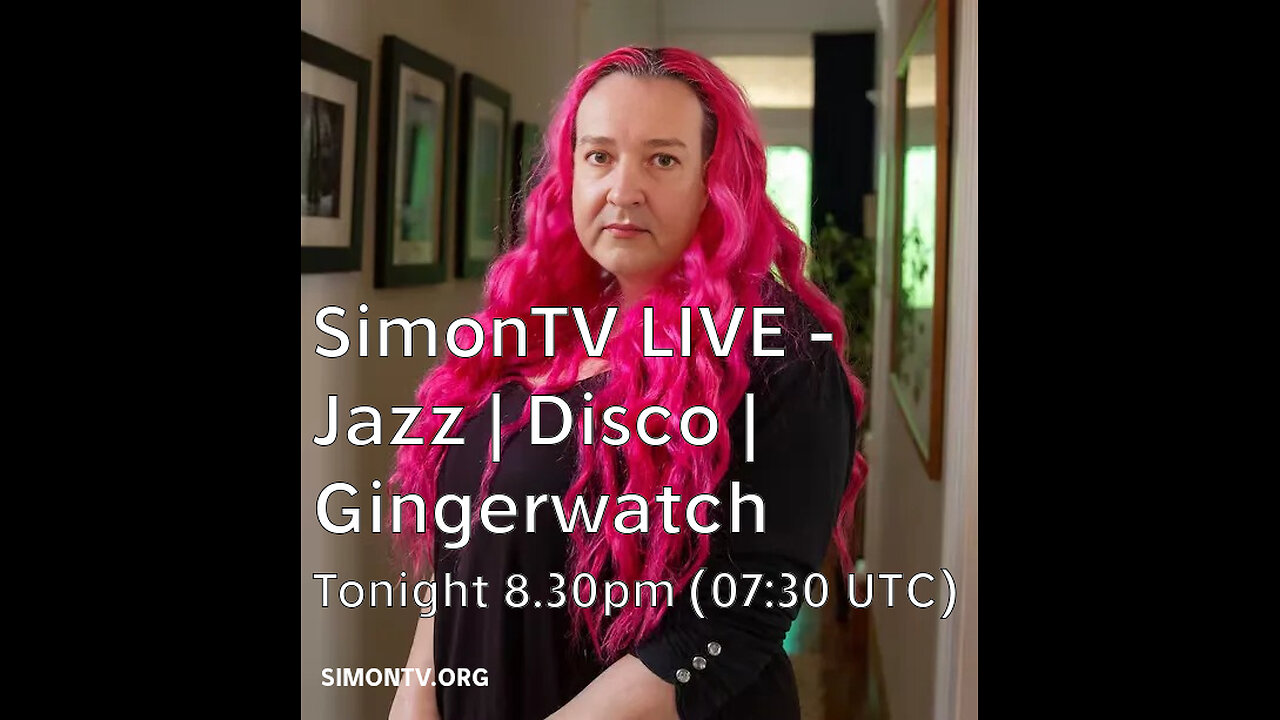 SimonTV LIVE - Jazz | Disco | Gingerwatch