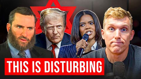 Jewish Rabbi DISTURBINGLY Attacks Candace and Tucker! Trump Goes ZIONIST Again…