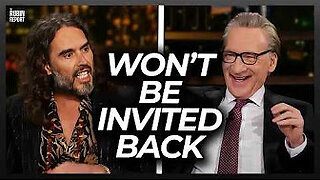 Crowd roars for Russell Brand.