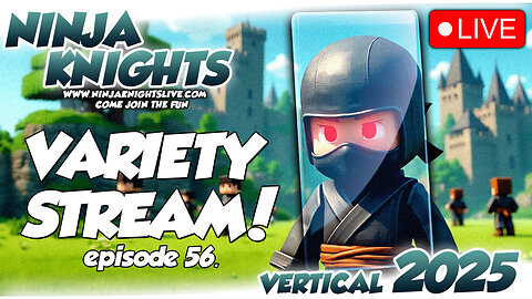 Variety Stream Vol.56: Join Lil Ninja & Knight in Minecraft #LetsPlay #gaming #fyp