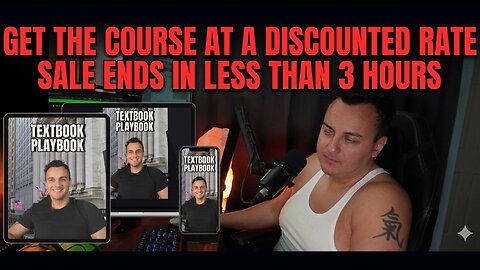 Course Sale ENds Today