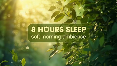 Relaxing Nature Sounds | Deep Sleep | Calming Garden Ambience | Stress Relief