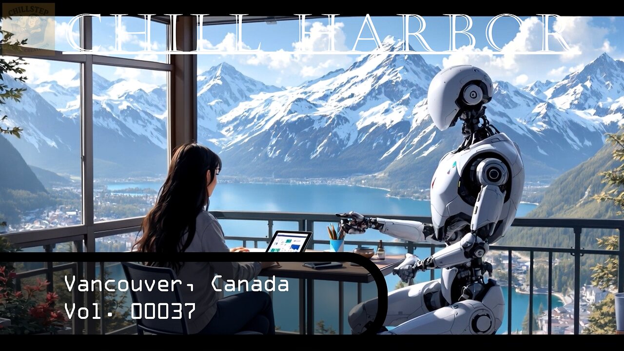 Ambient Chillstep | Relaxing Study, Work, Deep Focus in Vancouver: AI Study Sessions