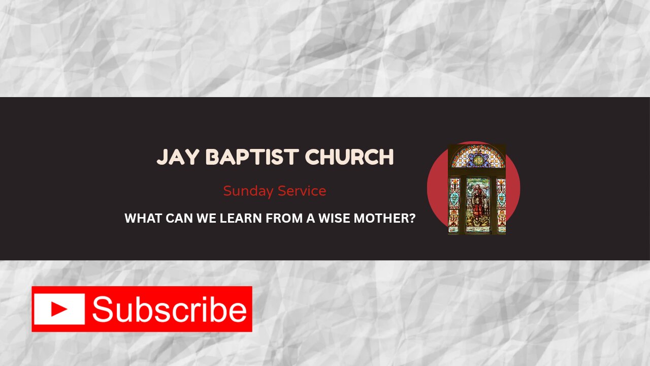 What Can We Learn From A Wise Mother?