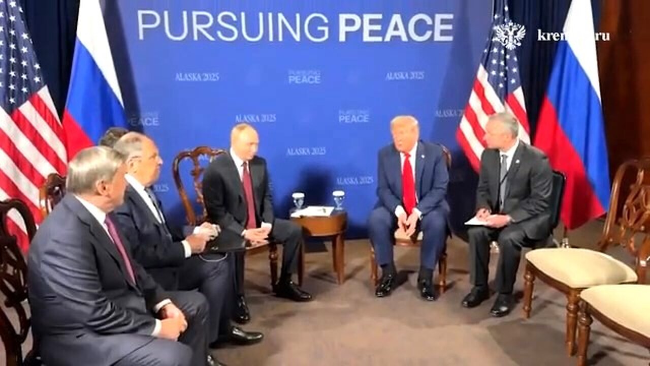 ტელეგრამი. ალასკა: რუბიო დარბაზში ისე შევიდა, თითქოს იქ პუტინი არც იყო. 15. 08. 2025