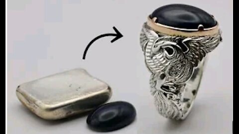 How To Make Unique Silver Handmade Silver Carving Jewelry