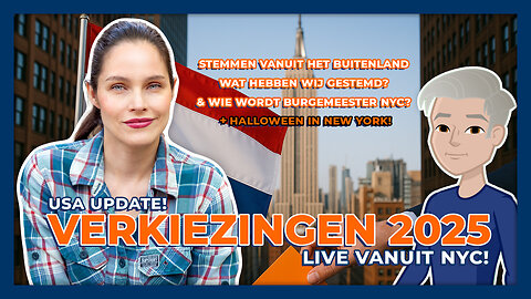 🗳️ VERKIEZINGEN 2025 🗳️ - ZONDAG MET LONNEKE & DIRK 🇺🇸