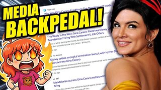 Gina Carano BEATS Disney and the Media BACKPEDALS!