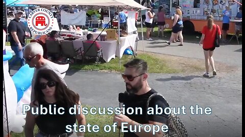 Public discussion about the state of Europe
