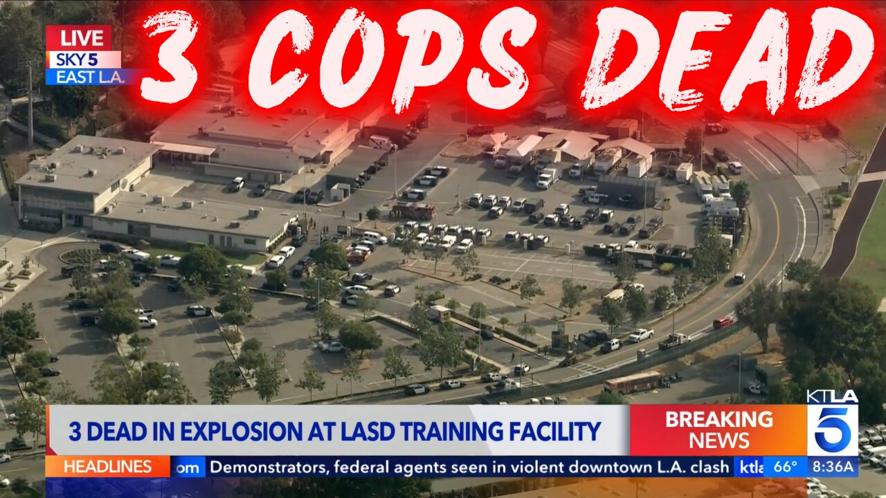 LASD Explosion: 3 Deputies Killed in East L.A. Training Facility Blast