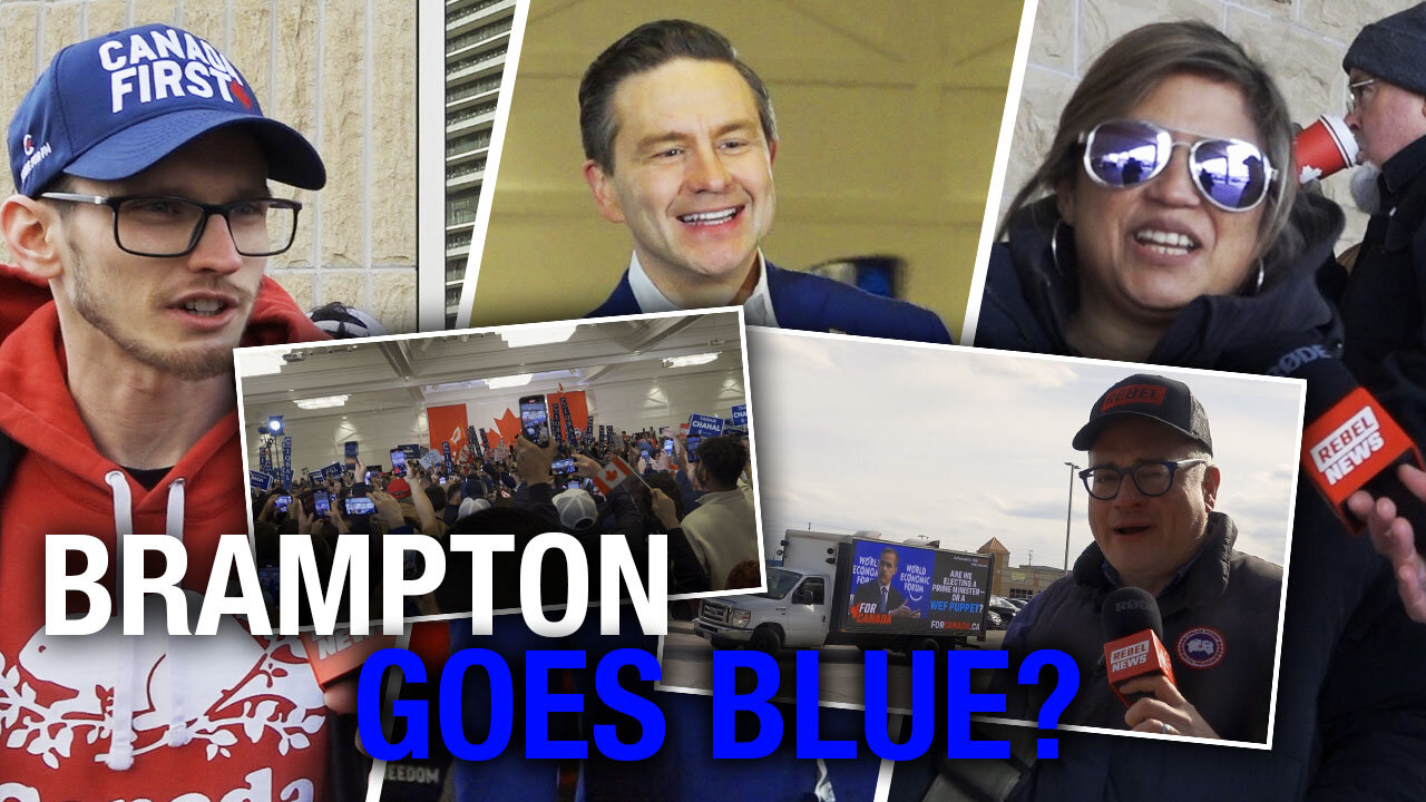 Poilievre Tackles Tariffs And Crime At Boisterous Brampton Rally