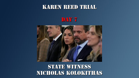 27 - Karen Read First Trial - State Witness Testimony - Nicholas Kolokithas