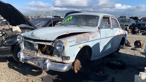 1965 Volvo Amazon 122S Junkyard Tour