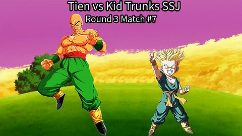 Round 3 Match #7: Tien vs Kid Trunks SSJ (Dragon Ball Raging Blast 2 Ultimate Tournament)