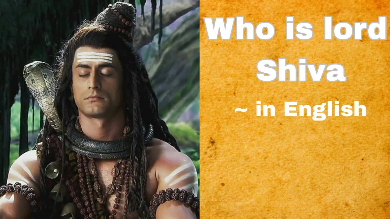 God Shiva | what is meaning of shiva in English | jai Shambho