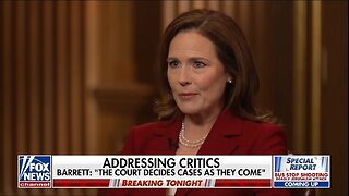 Justice Amy Coney Barrett: We're Not Deciding Cases Based On The President