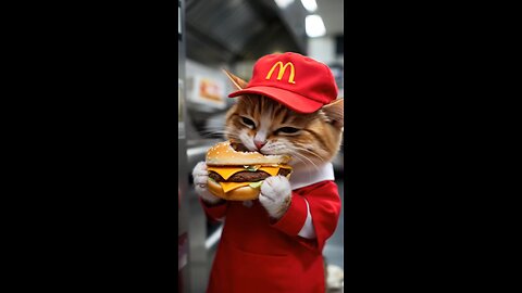 AI cat doing work #ai #shorts #trending