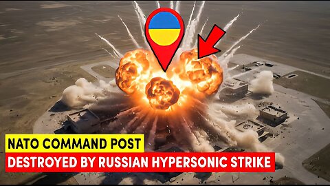 Shocking: NATO Command Post Destroyed by Russian Hypersonic Strike in Zaporizhzhia!