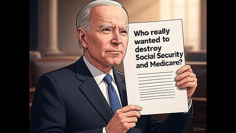 Who really wanted to destroy Social Security and Medicare?