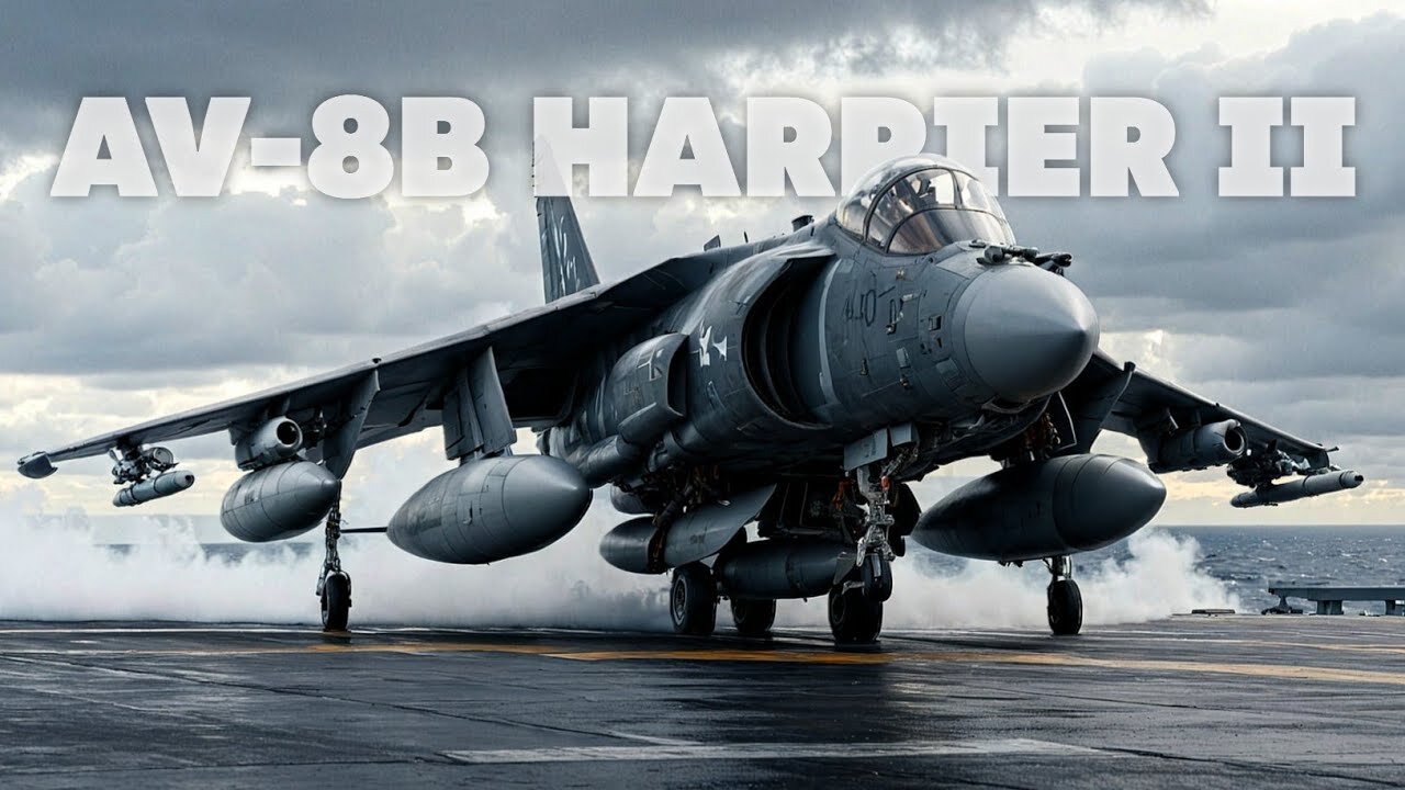 Fighter Jet New Inside the Mind-Blowing Tech of the AV-8B Harrier II!