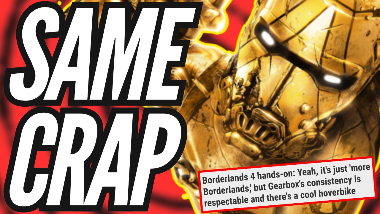 Borderlands 4 Previews Are Here And The Shills Claim Its The Same Exact Game As Before