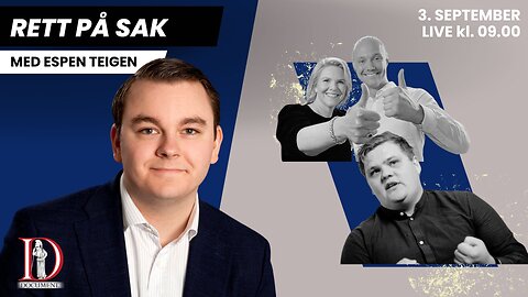 Brakseier for FrP - ungdom har fått nok av woke | Rett på sak 3. semptember