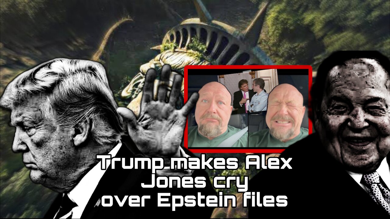Trump Makes Alex Jones Cry Over Epstein Files and Virginia Giuffre FAKED HER DEATH