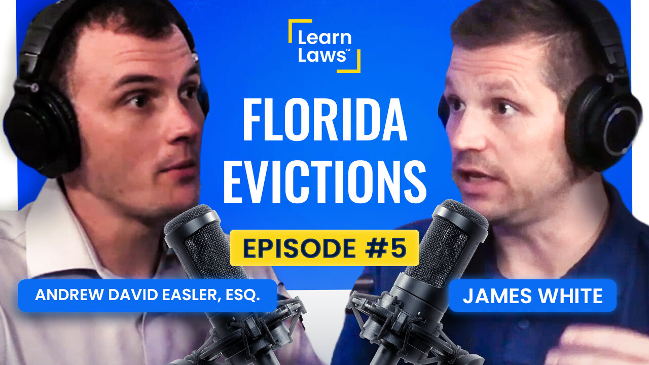 Tenants Not Paying? Bad Landlord? Florida Evictions Laws Explained!