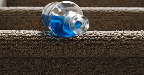 Falling bottle