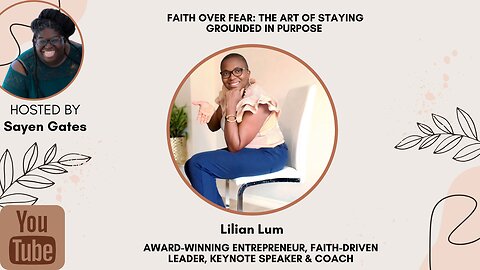 Faith Over Fear: The Art of Staying Grounded in Purpose