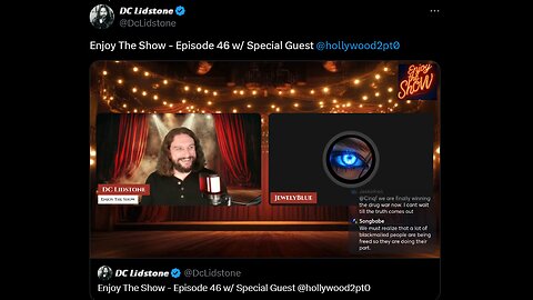 ⭐I Was Interviewed by DC LIDSTONE on his show ENJOY THE SHOW!