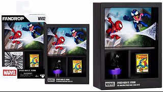 Fandrop Marvel Wave 1 Figure [2-Pack Spider-Man Vs Venom]