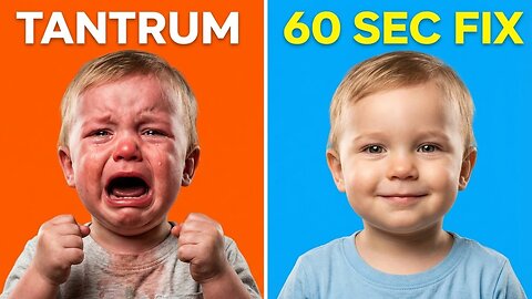 The Korean Method to Calm Tantrums in 60 Seconds