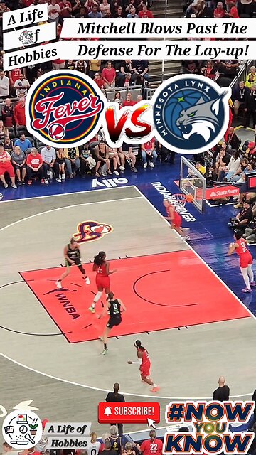 Mitchell Blows Past The Defense For The Lay-up, Score!