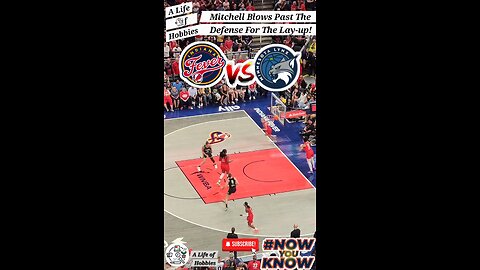 Mitchell Blows Past The Defense For The Lay-up, Score!