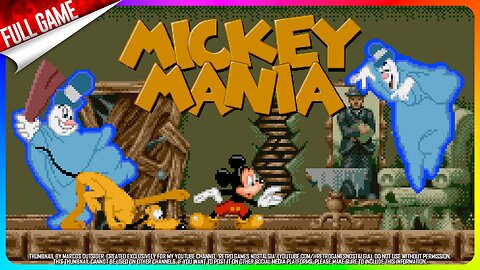 Mickey Mania: Timeless Adventures of Mickey Mouse (Sega Genesis - US) Longplay