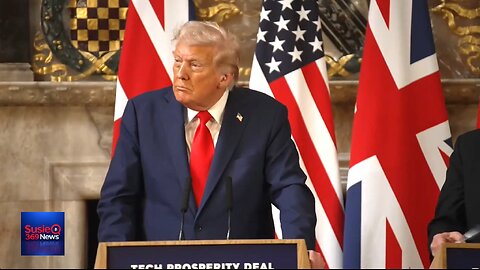 President Trump Participates in a Press Conference with Prime Minister Keir Starmer