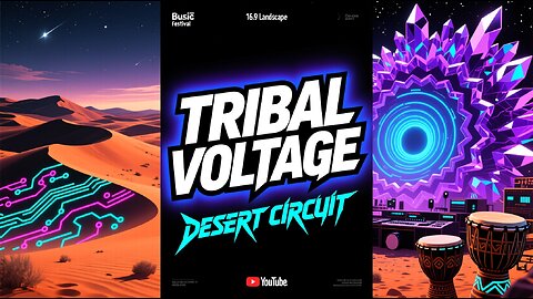 DESERT CIRCUIT | Tribal Techno EDM | Aggressive Darbuka Rave Music