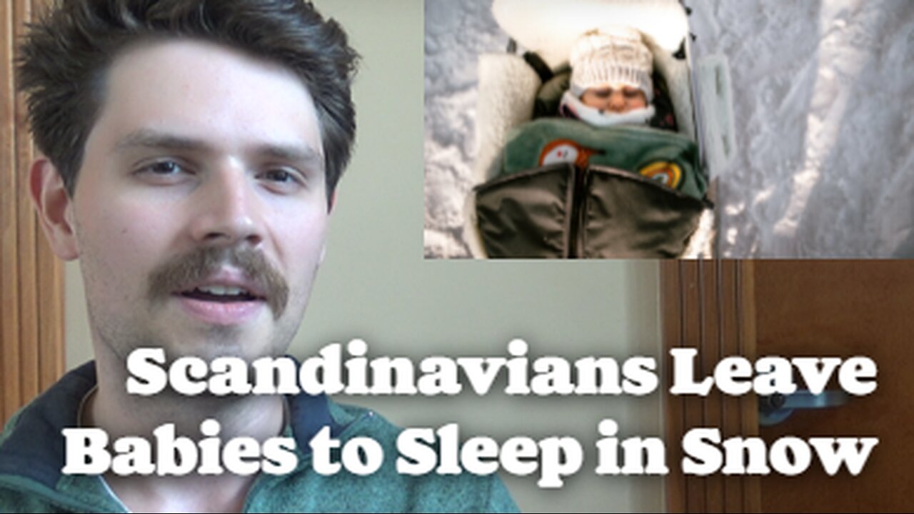 Scandinavians Leave Babies To Sleep In Snow