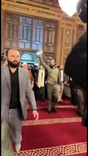 The Syrian “president” is back in his Al-Qaeda uniform to mark the one-year anniversary