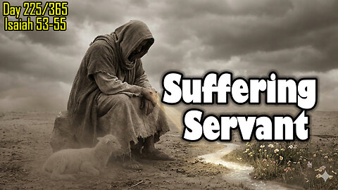 Day 225/365 - The Servant’s Sorrow and the Thirsty Feast 🌧️ #isaiah #bible