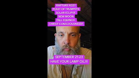 SEPTEMBER 23RD RAPTURE? ALIEN ABDUCTION? GOVT HOAX?
