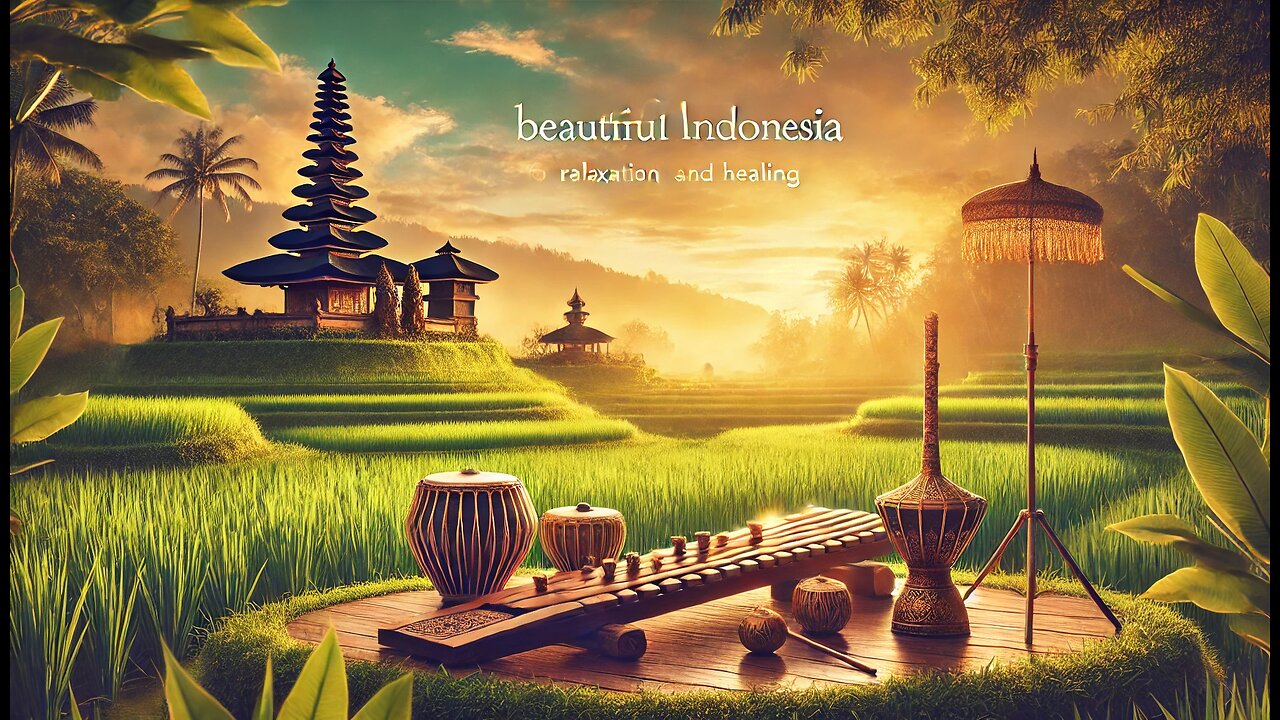 Beautiful Indonesia: Gamelan & Suling for Relaxation and Healing