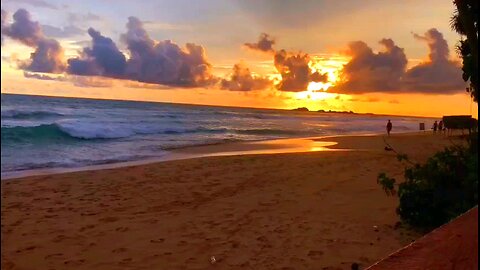 end of the day in paradise