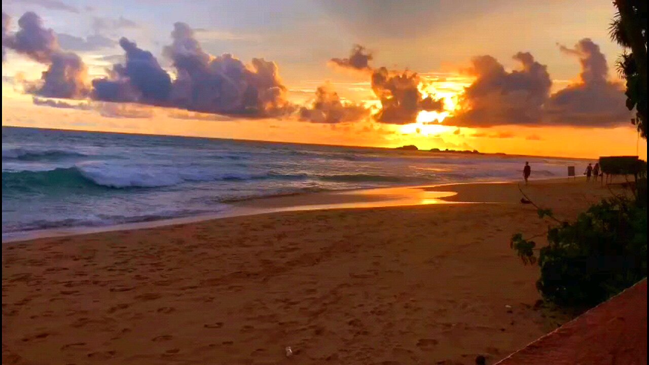 end of the day in paradise